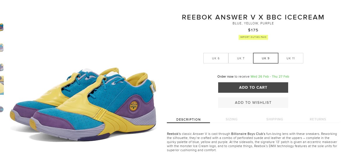 reebok uk returns