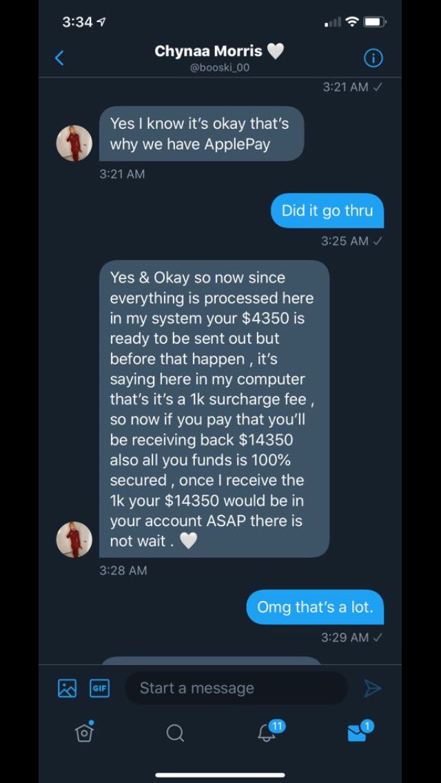 ScamAnnihilator's tweet photo. @Booski_00 #Booski_00 @Forexcom #ForexCom
#ForexScam #ForexScammer #ForexScams #Forex #Scammer #TwitterScam #TwitterFraud #Scam #Scams #Scamming #Fraud #MoneyFlippingSchemes #MoneyFlipping #MoneyFlipper https://t.co/aC2NPGHAHo