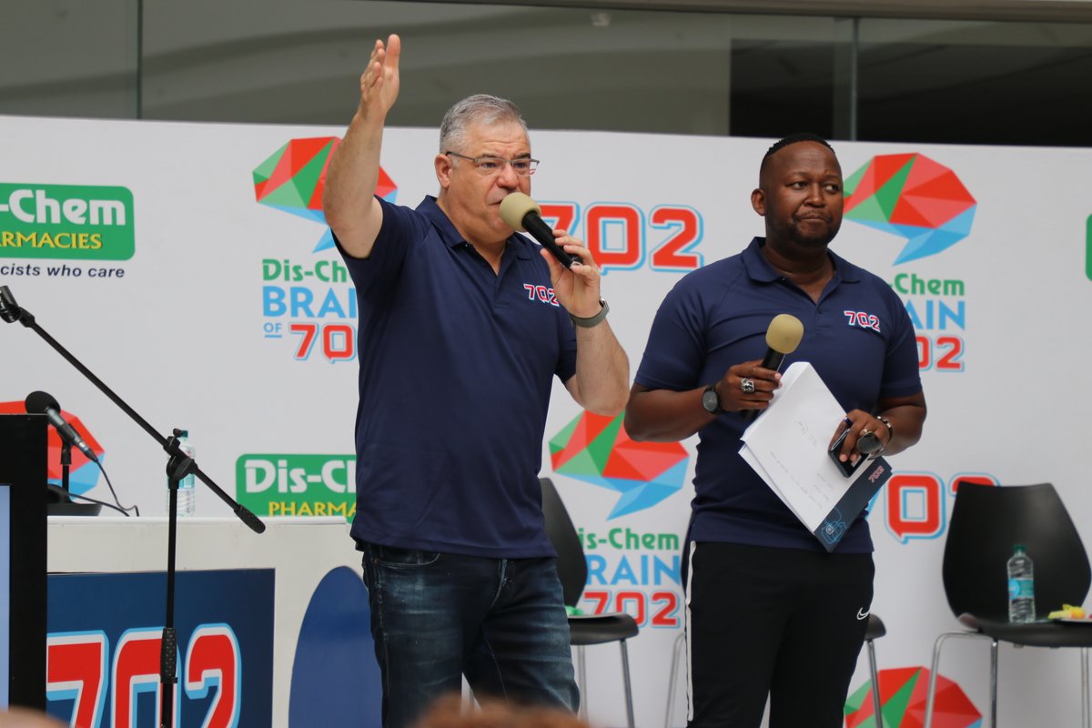Radio702's tweet photo. Your favourite @Radio702 personalities also in attendance. Come say hi! #702Brain @Dischem @BrooklynMallSA https://t.co/QuQXiyaUZ0