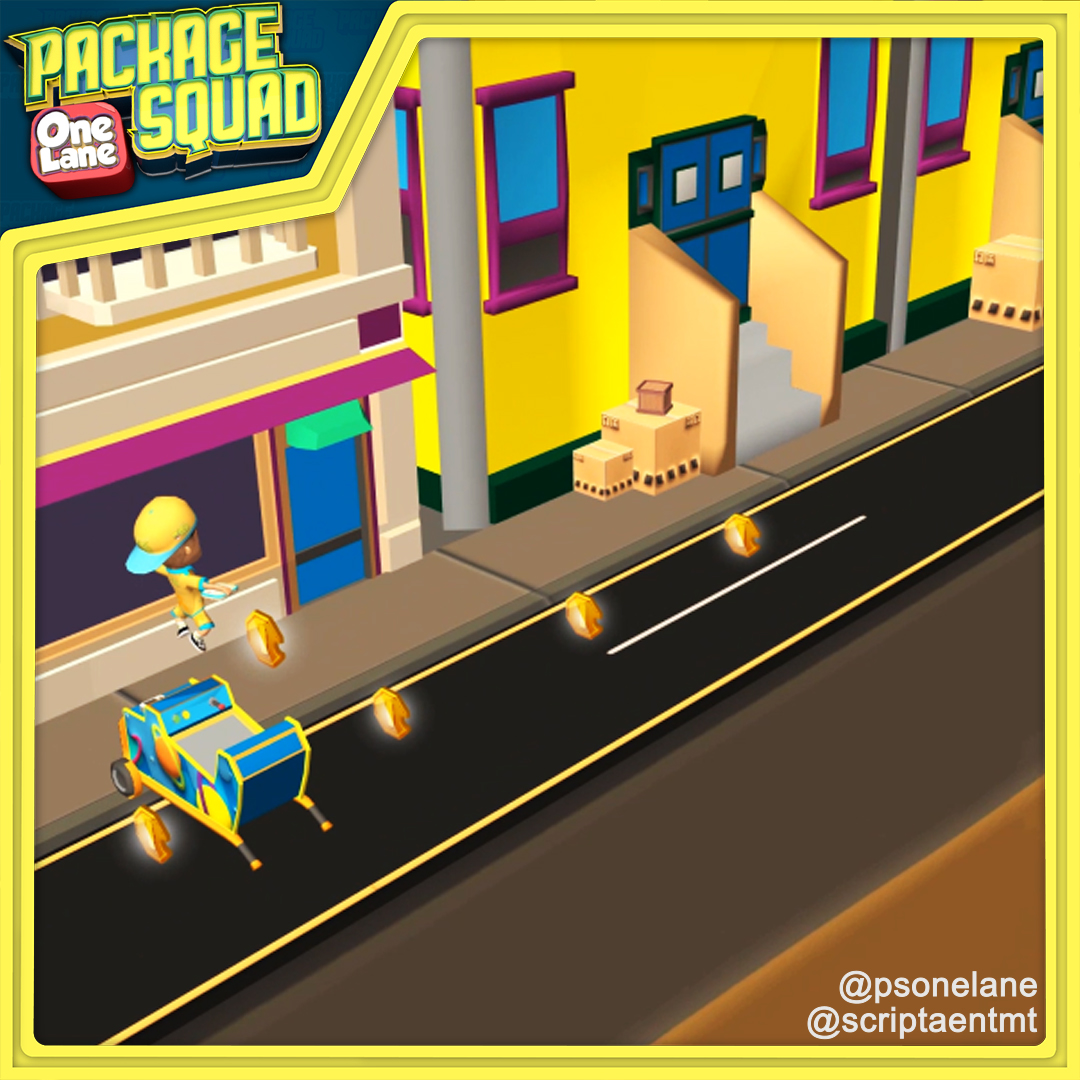 psonelane's tweet photo. Jump over the arcades in PAckage Squad: One Lane, Get it on Google (Link is in the bio)

#scriptaenemt #packagesquad #arcade #madewithunity #indiegame #indiedeveloper #mobilegame #download #Googleplay #gameplay https://t.co/lklUmBkB0V