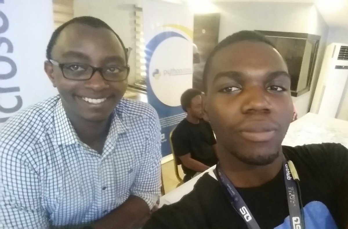 Seunbayo (@seunbayong) on Twitter photo I met <a href="/larrygify/">Lawrence Muthoga</a> <a href="/oscafrica/">Open Source Community Africa</a> #oscafest and he showed me some exciting <a href="/Microsoft/">Microsoft</a> open source project.
We aslo talked about the new <a href="/Microsoft/">Microsoft</a> terminal and i am wowed!!! I met <a href="/larrygify/">Lawrence Muthoga</a> <a href="/oscafrica/">Open Source Community Africa</a> #oscafest and he showed me some exciting <a href="/Microsoft/">Microsoft</a> open source project.
We aslo talked about the new <a href="/Microsoft/">Microsoft</a> terminal and i am wowed!!!