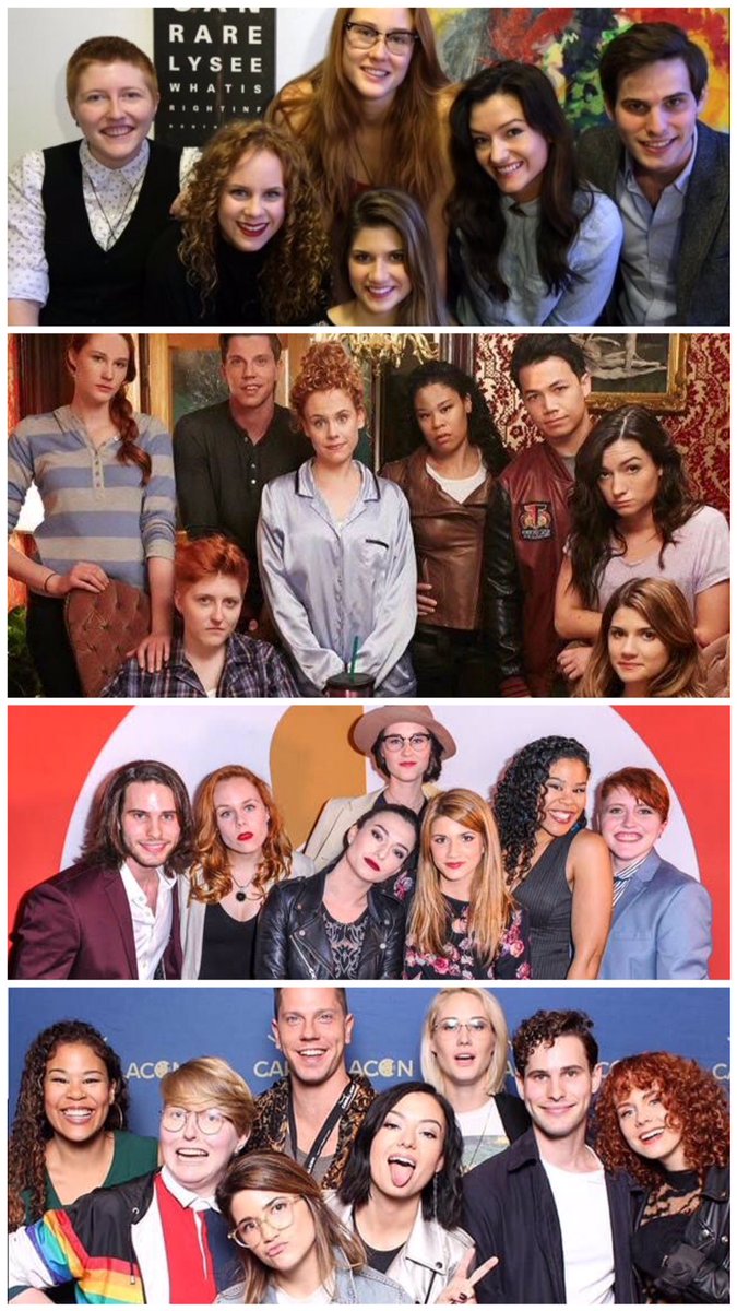 enid1803's tweet image. How they’ve grown up through these years 😍😊😏 @carmillaseries @KindaTV_ 
All the creampuffs would love #MoreCarmilla