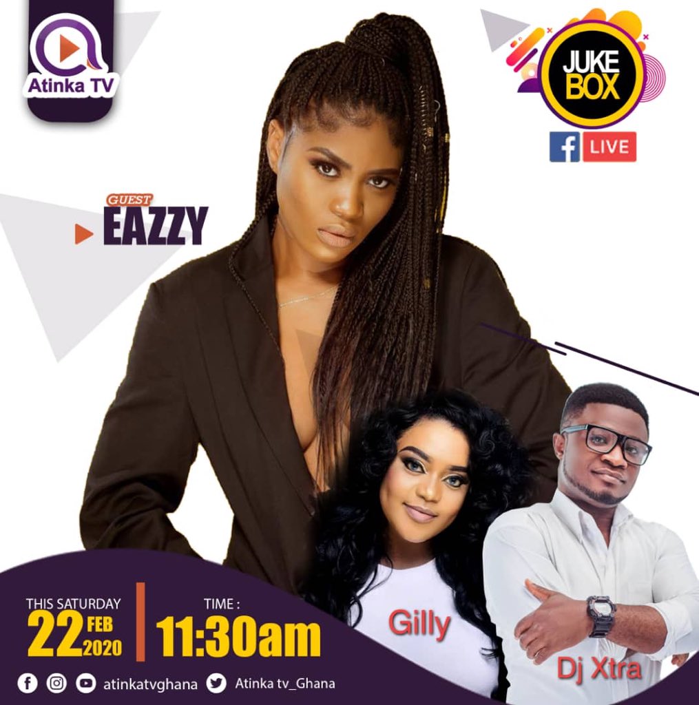 Eazzyfirstlady's tweet photo. Let’s vibe today #obaagbemi @Atinkatv_Ghana 💥11;30 https://t.co/scikwNaQb9