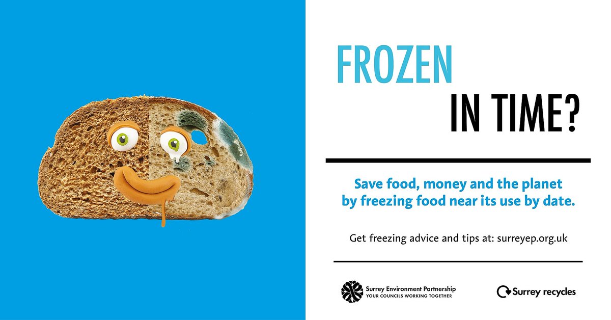 reigatebanstead's tweet image. ❄️Frozen in time? Save food, money and the planet by freezing food near its ‘use by’ date. More tips at: socsi.in/xrP52 #3TopTips #FoodWaste