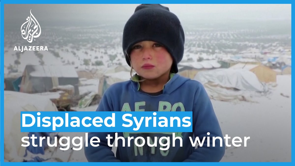 Al Jazeera English (@AJEnglish) on Twitter photo 22/02/2020 10:30:53 Over 1 million Syrians have been displaced since December - half of them children. Over 1 million Syrians have been displaced since December - half of them children.