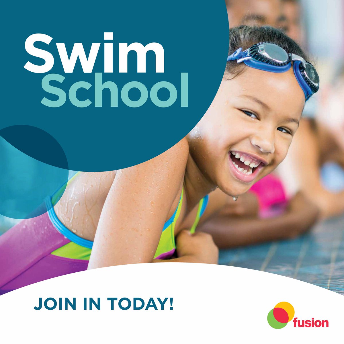 Whether you're a competitive swimmer or looking for your first lesson, learn new swimming skills this year and make a difference to your fitness. Sign up now: ow.ly/ebV150ygihZ #FusionSwimSchool #ItsaLifestyle