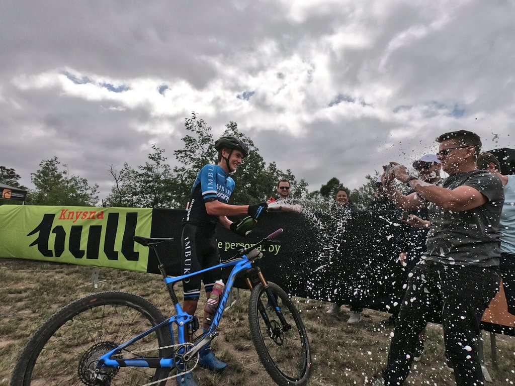 Knysna Bull (@knysnabull) on Twitter photo Preliminary Results #KnysnaBull, made personal by Constantia, Stage 3
Young Bull Men
1. <a href="/Tristanmtb/">Tristan Nortje</a>, @ImbukoGiant (2:01:31)
2. <a href="/Henryliebenberg/">Henry Liebenberg</a>, Absolute Motion (2:06:08)
3. Willie van Eck, Absolute Motion (2:07:34) Preliminary Results #KnysnaBull, made personal by Constantia, Stage 3
Young Bull Men
1. <a href="/Tristanmtb/">Tristan Nortje</a>, @ImbukoGiant (2:01:31)
2. <a href="/Henryliebenberg/">Henry Liebenberg</a>, Absolute Motion (2:06:08)
3. Willie van Eck, Absolute Motion (2:07:34)