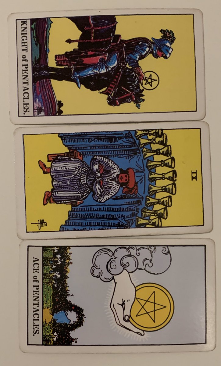 @anqellsforever @lovelusttarot Kayla you have something big coming in! This feels like a romantic blessing. The 9 of cups is literally “wish fulfillment”. I see someone coming in to offer you exactly what you have been wishing and praying for. You have manifested a solid offer, however, this may still be on