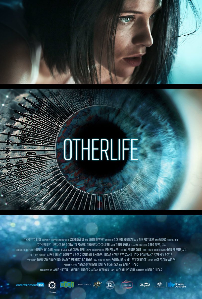 TattoozNTech's tweet photo. ended up on a totally different movie than planned, and i really enjoyed it! very intriguing! #OtherLife #JessicaDeGouw #TJPower #ThomasCocquerel #brainsoftware #rewired #time #virtualexperience #scifi #movienight https://t.co/WS2PWFBQhL