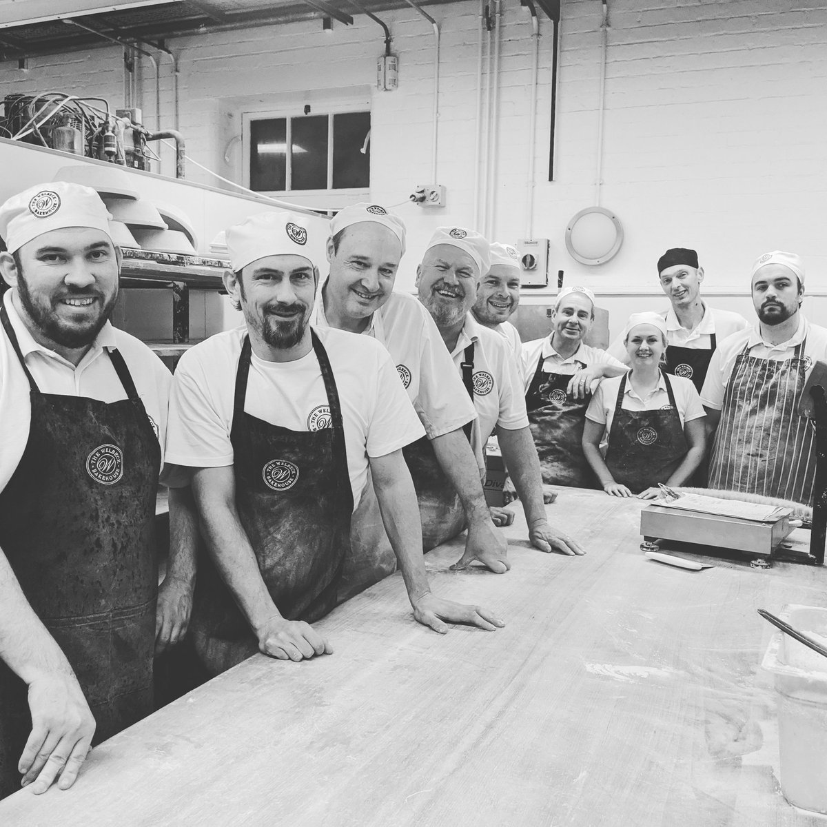 It's very rare that we manage to get all of our baking team in one photo! 
#RealBreadWeek is all about the bread, and the team of bakers that make this magic happen. 
It's tough, dirty, dusty and very hard work. This team make us all very proud.
Thank you
#realbakers
#realbread