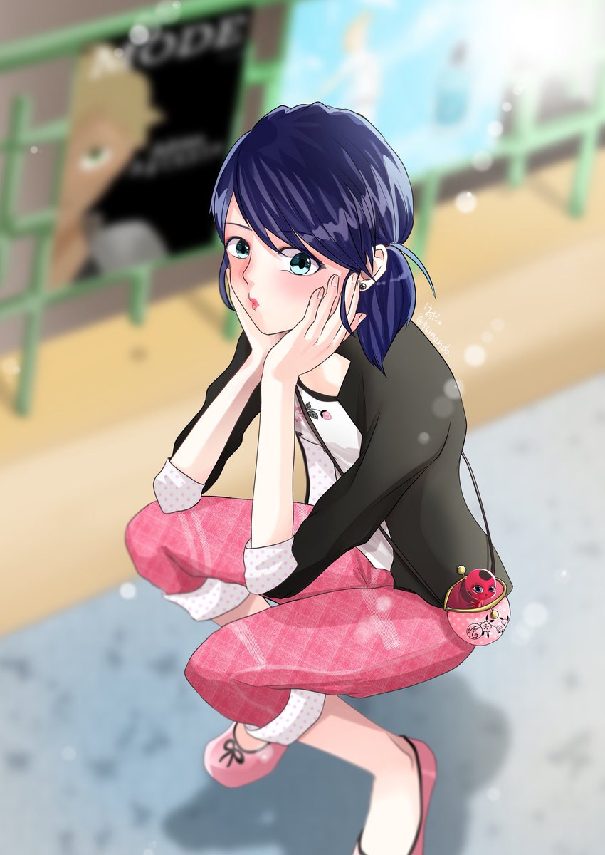 はらだ En Twitter ミラキュラス レディバグ Miraculousladybug Tm6で配布したイラスト本の 表紙 裏表紙のアドマリちゃんです