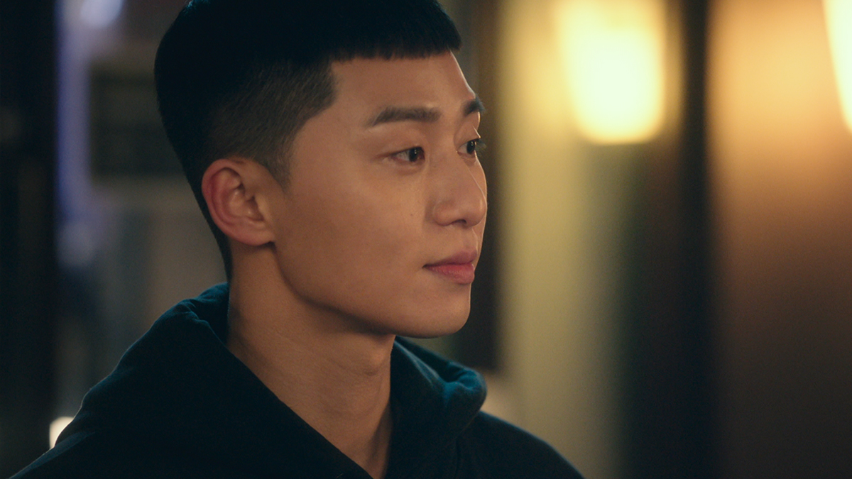 Am I the only who still finds Park Seo Joon cute despite this dorky haircut?? 