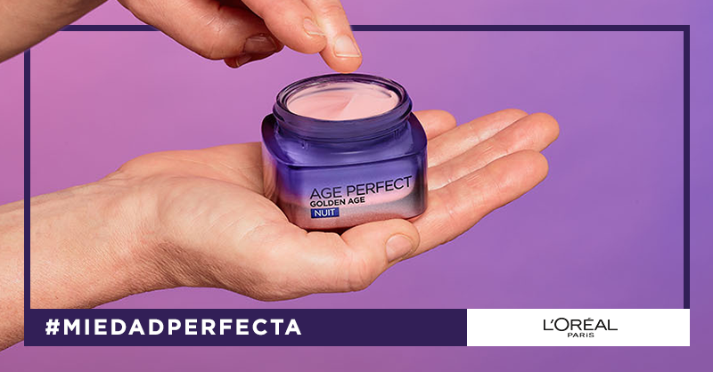 lorealparis_es's tweet photo. [NEW] ¡Devuelve el tono rosado a tu piel en un solo gesto! Descubre Golden Age de Age Perfect. #MiEdadPerfecta https://t.co/YUaxsIMOWC