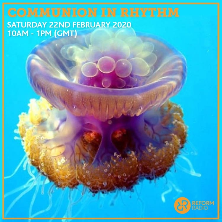 We are off in 10 minutes or so.
Communion in Rhythm for three hours of beautiful music 

Tune in via @ReformRadioMCR