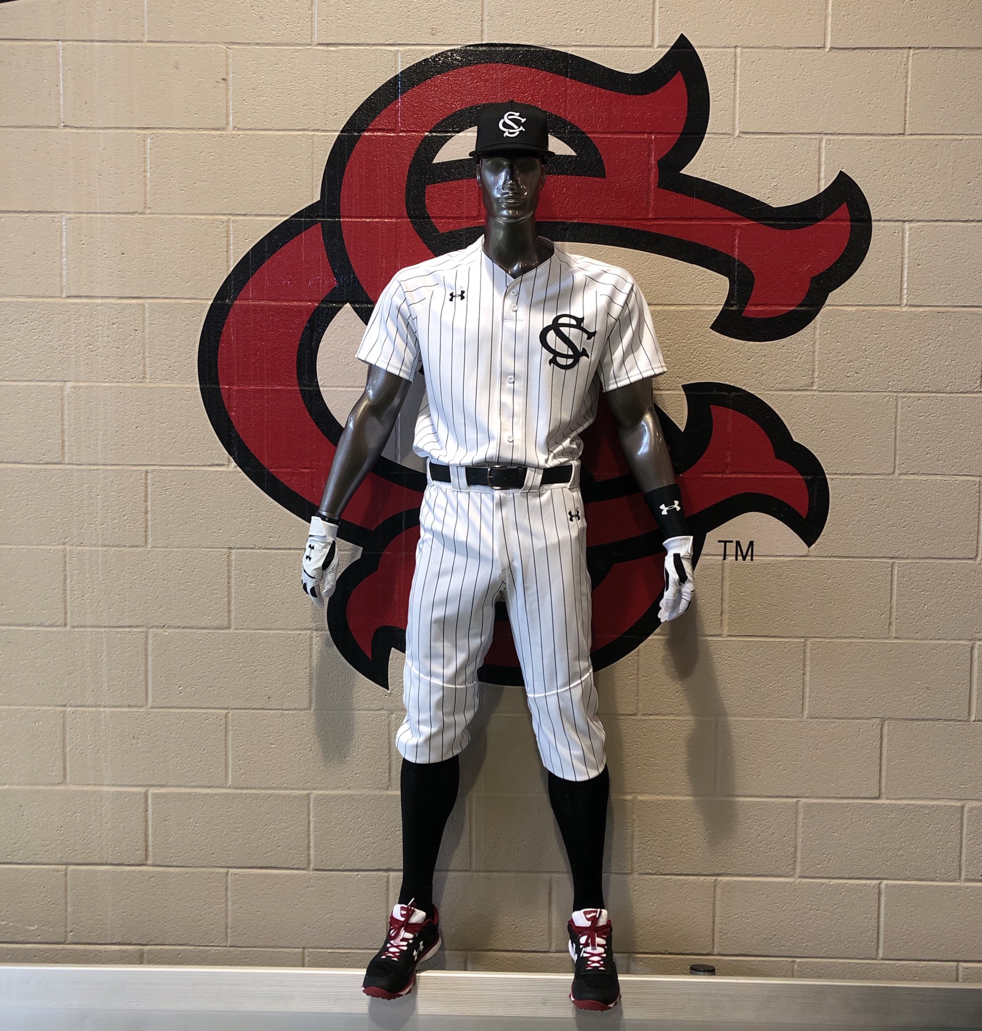 pinstripe jersey with white pants