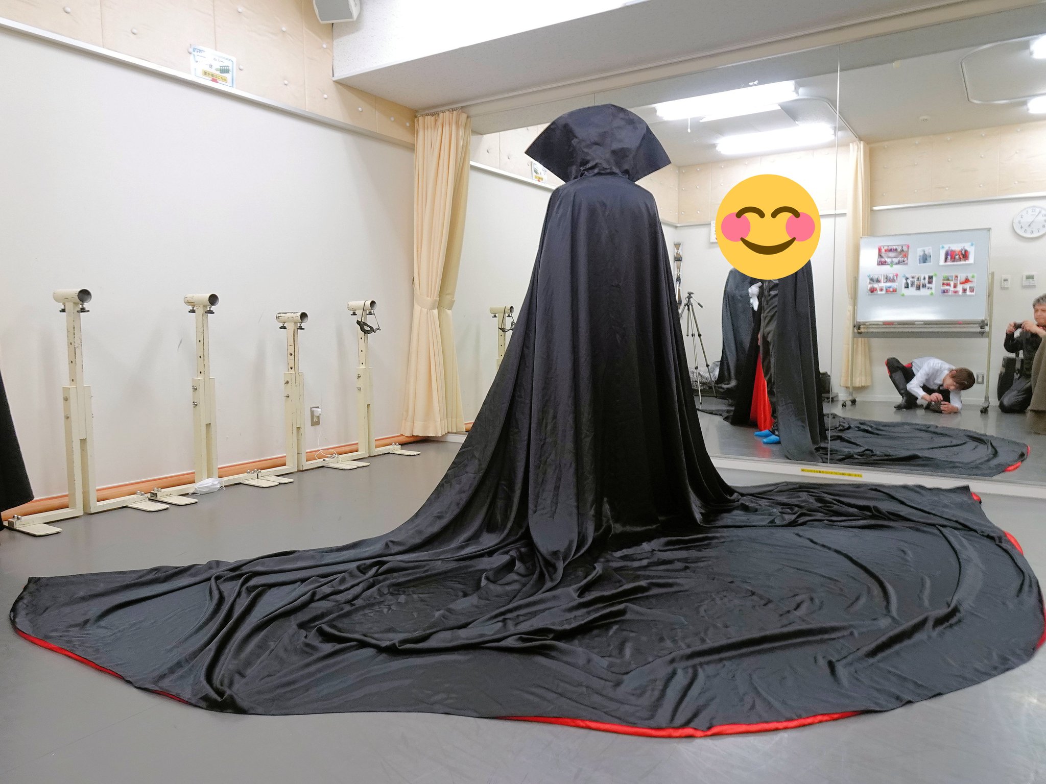 ブラック ケープ マント M 41Bx5X4XkHL._SY350_QL65_.jpg