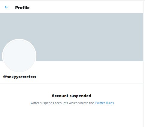 Looks like  #OnBlast Underaged Scammer  @sexyysecretsss has (finally) been SUSPENDED!Thank you again to everyone who helped file a report!Account  @sexxysinnner is still up, please  #REPORT that one as well & keep a lookout for her inevitable new account!DM if you find it!