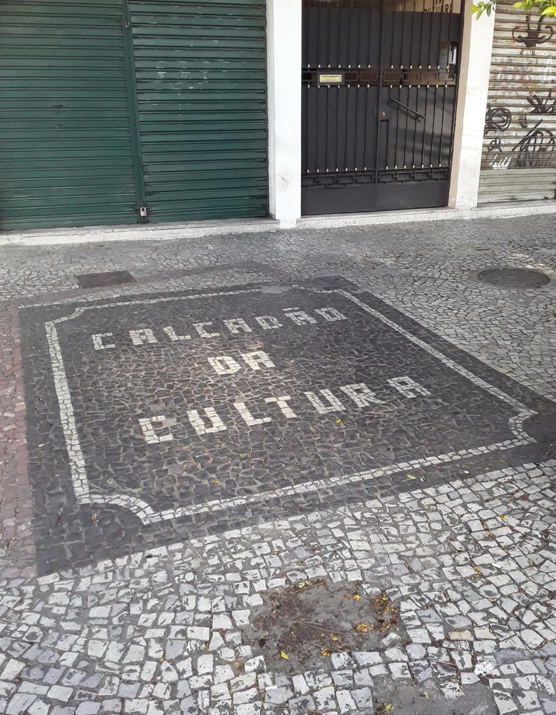 "Calçadão da Cultura", or "Cultural Promenade"; however, the only "cultural" thing left in the area is a book shop.