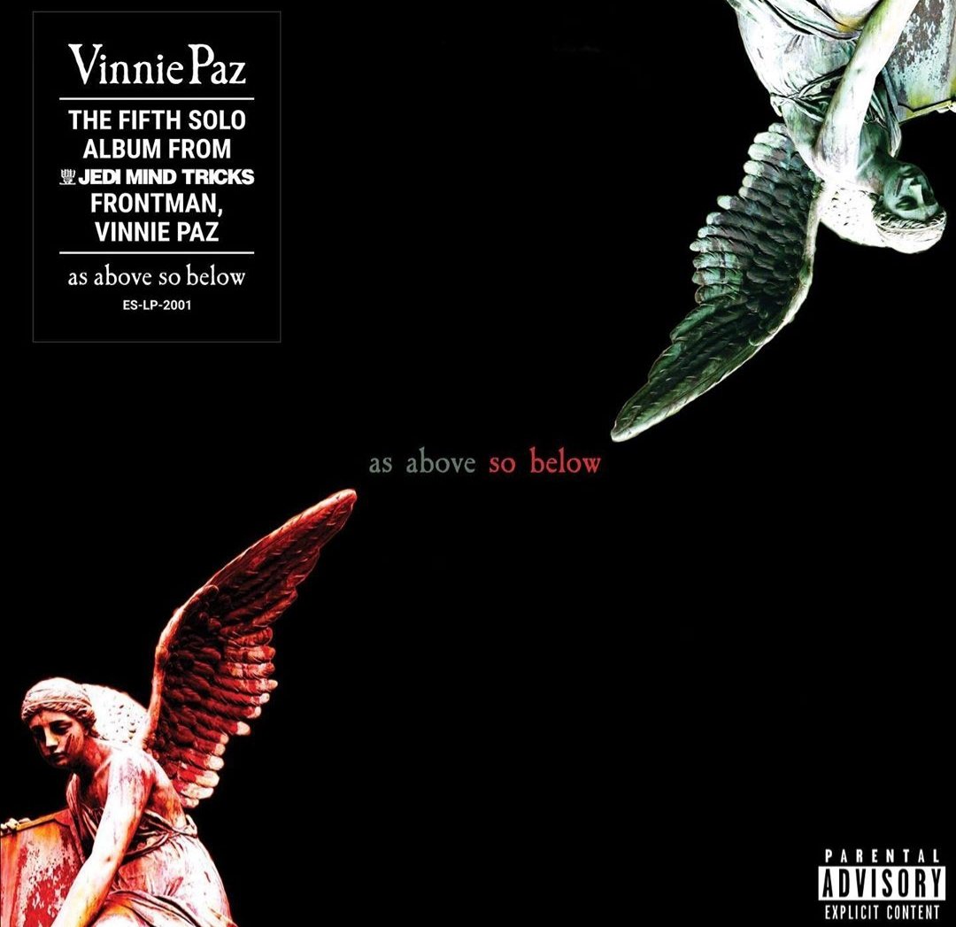 norman_voorhees's tweet image. NOW PLAYING: @vinnie_paz &quot;Mock up on Mu&quot; produced by @Stu_Bangas Cuts by @ItsDJEclipse from the album As Above So Below @enemysoil #BoxcutterPazzy #StuBangas #DJEclipse #AsAboveSoBelow #EnemySoil #TheSicilianShooter #PhillysFinest