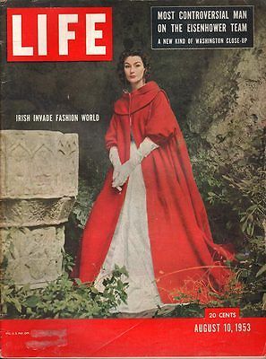 Sybil Connolly 1921-98. Raised Waterford. 1st woman to run Irish-based fashion house (Dublin)! Haute couture from Irish textiles (finely pleated linen, wools, lace). Employed c 100 women who made lace & knitwear for her designs! Jacqueline Kennedy a client! 1953 Life magazine!