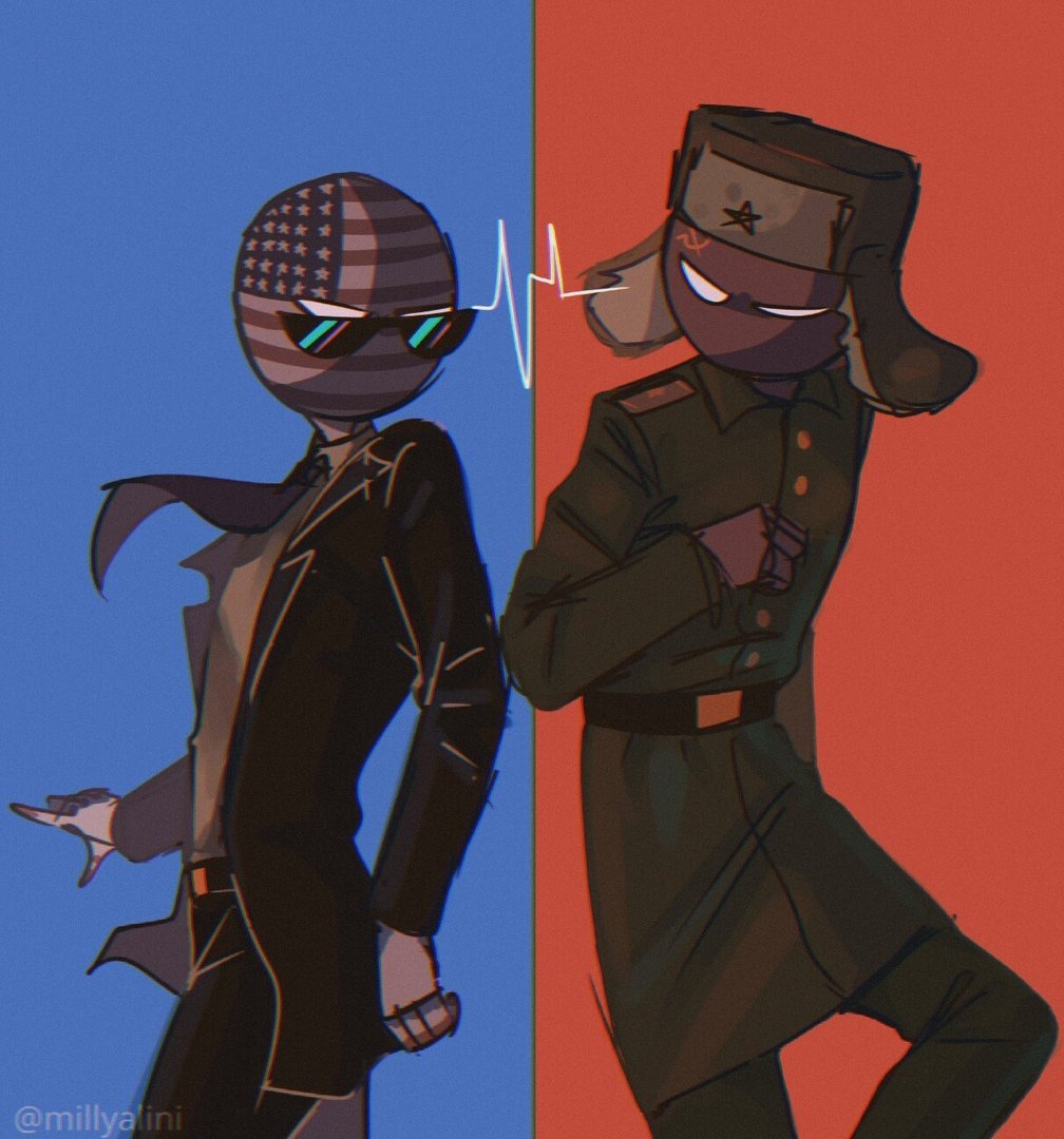 СойкаШиппер on Twitter: "#countryhumans #country_humans #america #ussr #countryhumansussr...