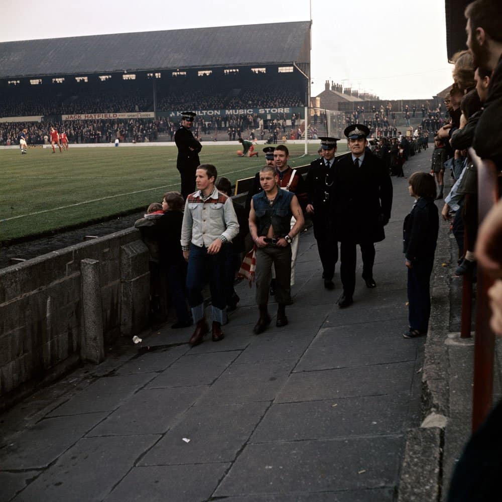 Middlesbrough Vs Cardiff City, Ayresome Park, March 1973.Photo Robin Dale