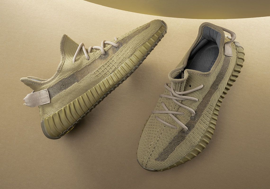 ADIDAS YEEZY BOOST 350 V2 EARTH SAMPLE SURFACES