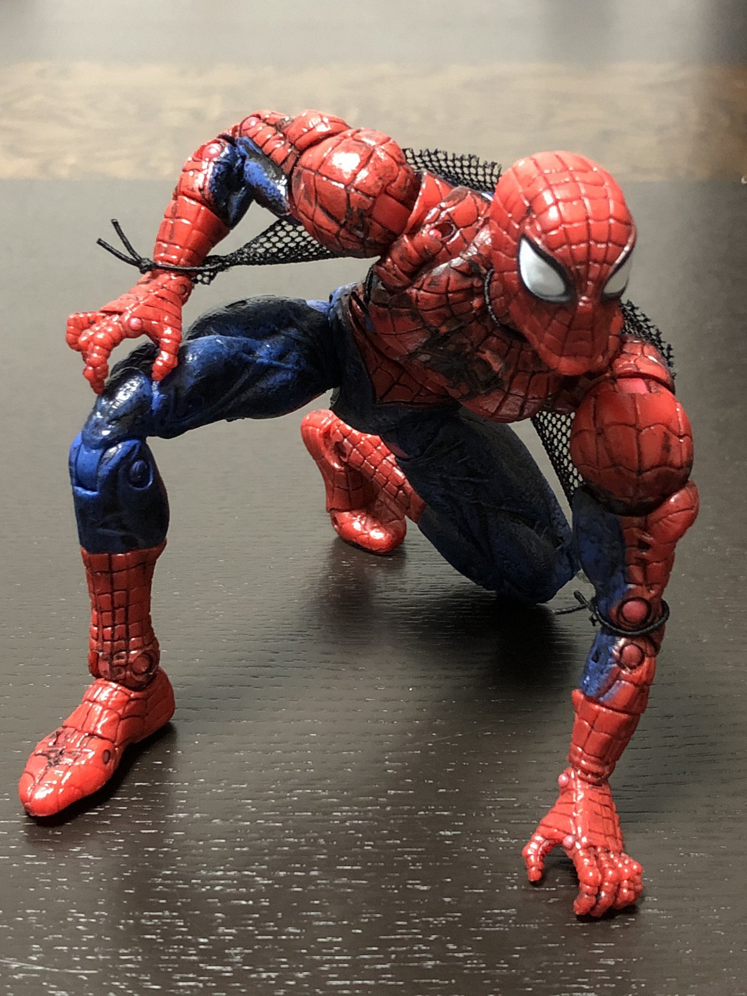 トイビズ スーパーポーザブルスパイダーマン- トイビズ スーパーポーザブルスパイダーマン-
