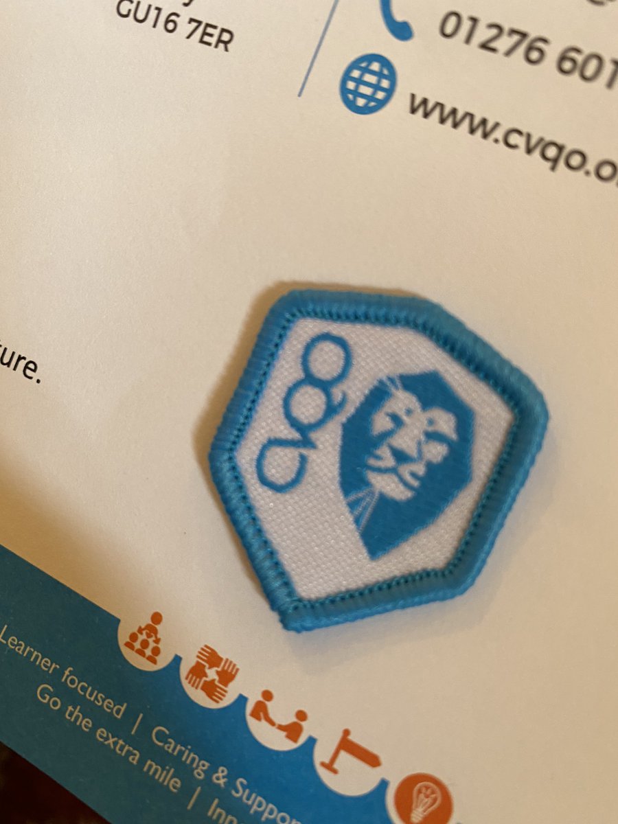 This morning I revived my nomination badge for the 2020 @CVQO Westminster award. I may have not made it through to the second round but I assure you I will wear this badge with pride. Goodluck to all who got through. @SJAEastYouth @stjohnambulance