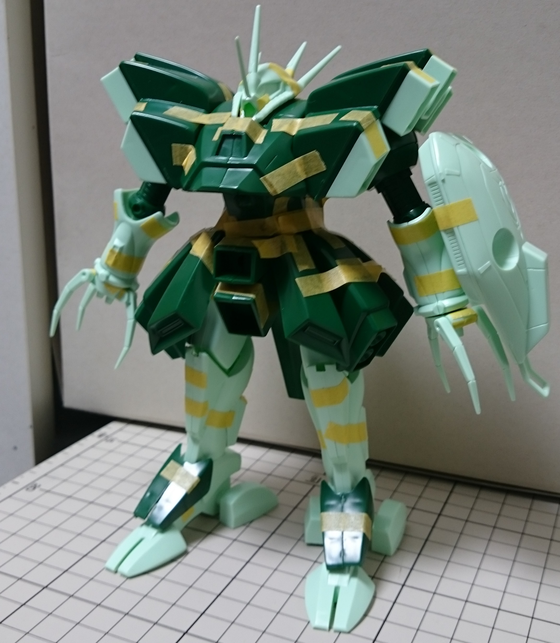 F システム A Twitter 1 144ハンマハンマ 改造 完成 主要部品 バルバドス第4形態 キュベレイ Rギャギャ スラスターを弄らずスレンダーにしようとしたら大型化しちゃった ガンプラ T Co 0kquowtswo Twitter