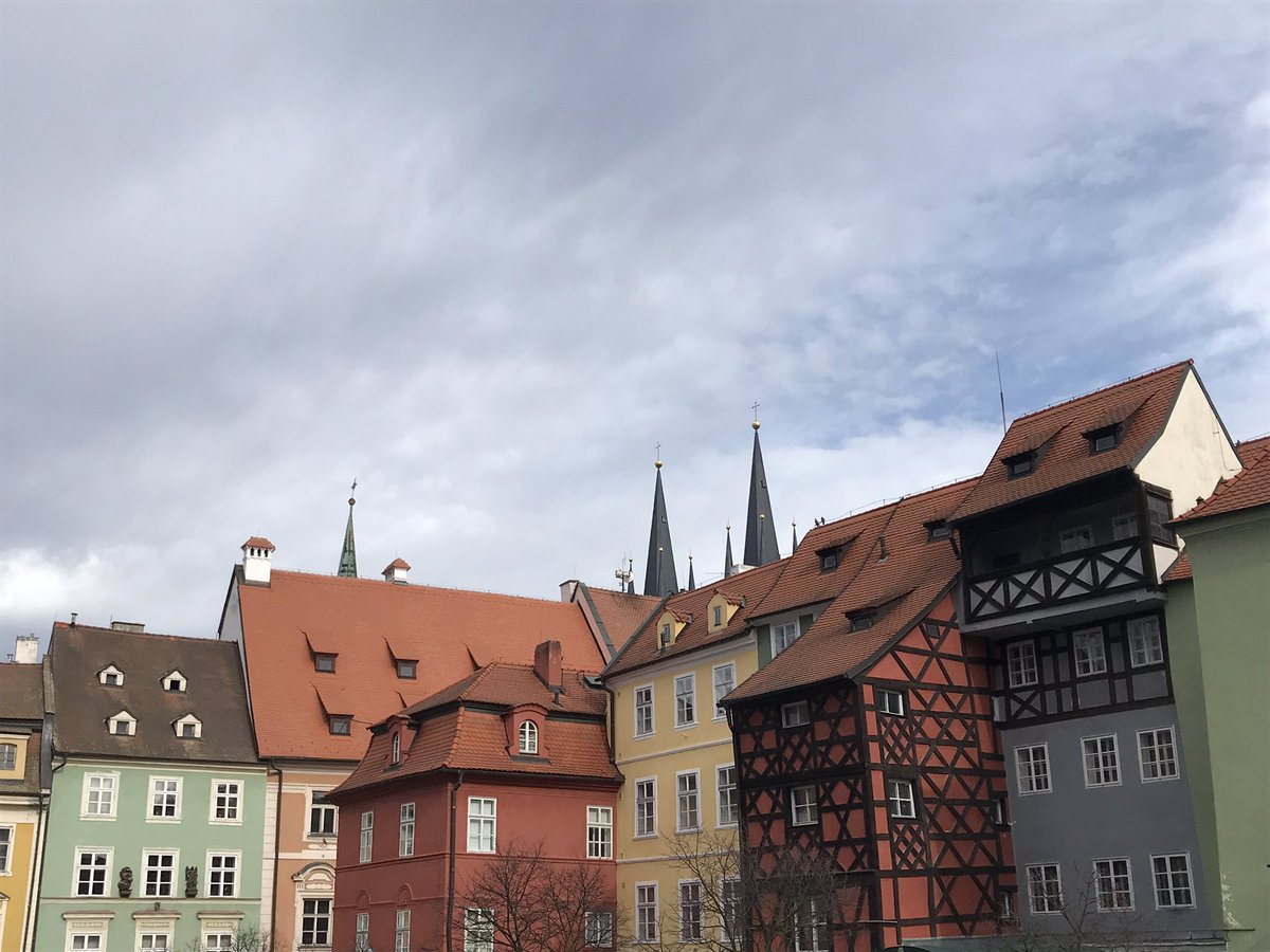 I worked in a couple of hours stop-over in Cheb for lunch and it has some really pretty buildings, particularly the Hapsburg era stuff. Worth a visit!