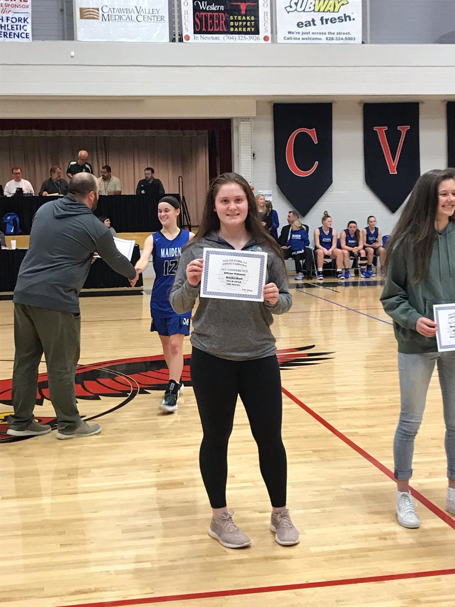 Congratulations to <a href="/LNCWBB/">Lake Norman Charter Women's Basketball</a>  junior Jillian Villanti for being named South Fork 2A All-Conference. Well deserved! #LNCpride