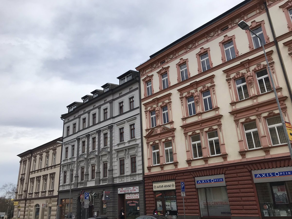 Some more Cheb architecture, the city centre is really beautiful. Not many tourists here but menus were translated into German so presumably some make it over the border