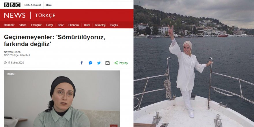 BBC'nin “fukara temizlik işçisi” Fatma Çetinkaya lüks yatlardan bize el sallıyor, göz kırpıyormuş...

Yalan dolan, kurgu bizim işimiz; çok güzel edep temizliği yapar, acayip göz boyarız diyormuş!

Anlaşılan o ki zenginlik, en çok insanlık fukaralarına yakışıyormuş!