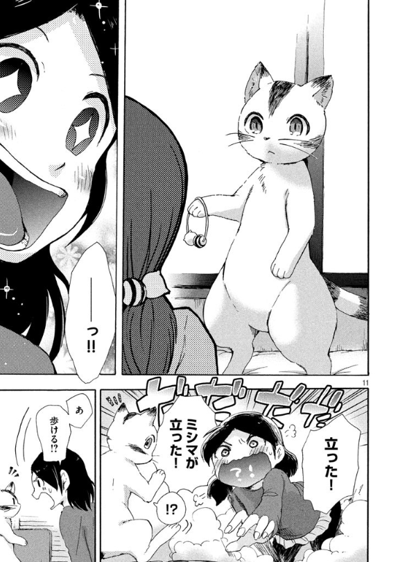 #猫の日 ですね!とある飼い猫が妹のように想っている人間の家族のためにがんばる読切マンガ「願いを叶えた猫」を貼ります?
https://t.co/bwsfO8Ai1S 
