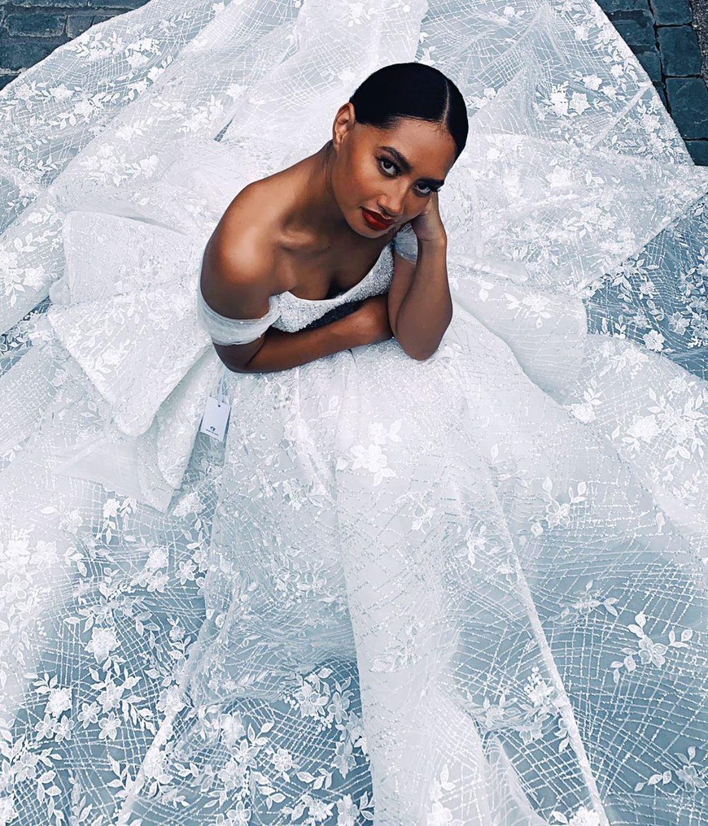 Vogue, one of our absolute favourites!!! Wearing the 'Teuila' wedding gown!!! 😍😍😍 #ThisGirlIsOnFire #WeddingSheWrote #StayTunedForGreatness