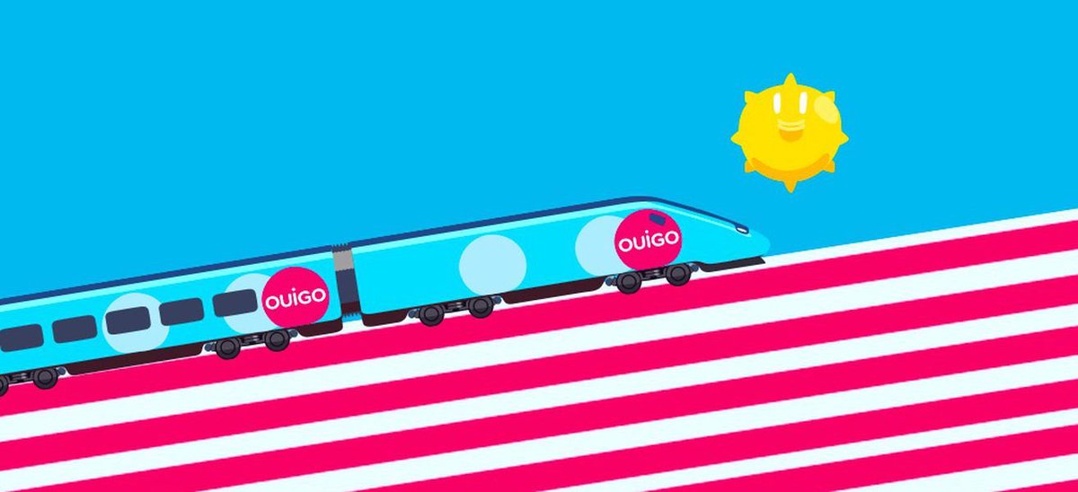 vincent_17100's tweet photo. ☀️ Week-end ensoleillé et de chassé-croisé 🔁 à bord de nos trains @ouigo.
🙂 Bienvenue a ceux qui partent ou ceux qui rentrent, à bord de notre #ouigo7672 à destination de Paris. 
😎 Nous vous souhaitons un beau week-end et un bon voyage. https://t.co/BULSvVCqs0