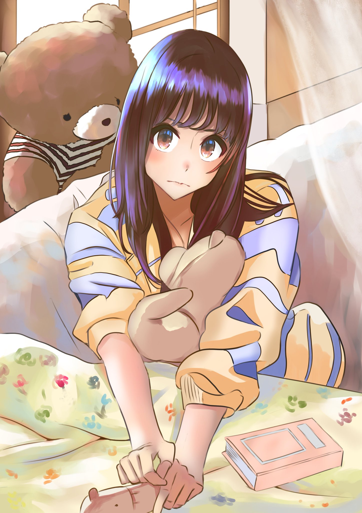 のの En Twitter 寝起きの女の子 オリジナルイラスト のの En Twitter 寝起きの女の子 オリジナルイラスト