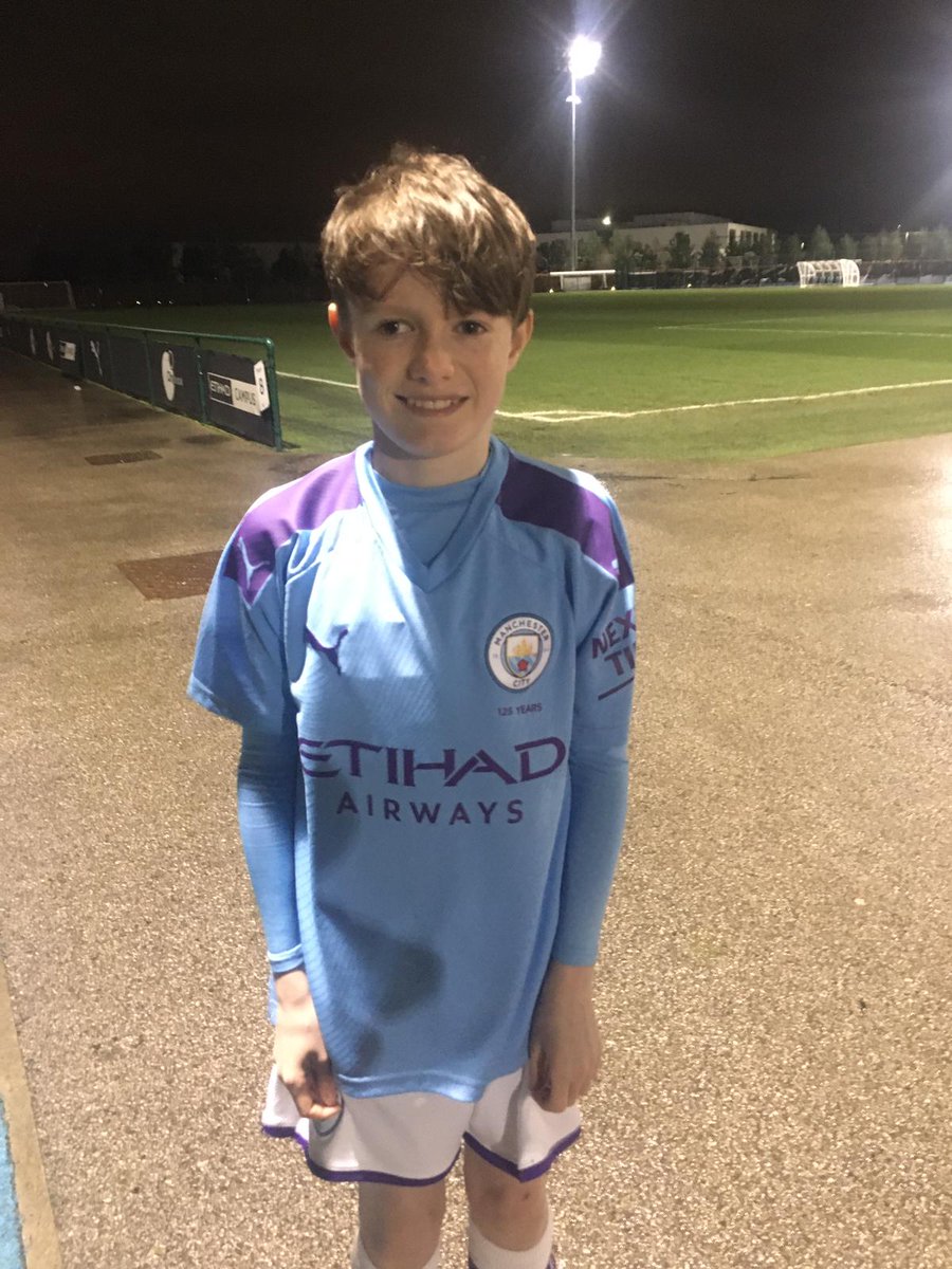 Wigan Schools' Football Assocation (@wiganschoolsfa) on Twitter photo 👏👏 to Aaron from our U13s who played his first game for City Select against Blackpool last night. We visited City a few weeks ago & Aaron impressed during the game👍
Aaron plays for <a href="/WWJFC/">Winstanley Football Club</a> & goes to <a href="/HawkleyHallPE/">HawkleyHallPE</a>.A shout out to his coaches/teachers #support #development ⚽️⚽️ 👏👏 to Aaron from our U13s who played his first game for City Select against Blackpool last night. We visited City a few weeks ago & Aaron impressed during the game👍
Aaron plays for <a href="/WWJFC/">Winstanley Football Club</a> & goes to <a href="/HawkleyHallPE/">HawkleyHallPE</a>.A shout out to his coaches/teachers #support #development ⚽️⚽️