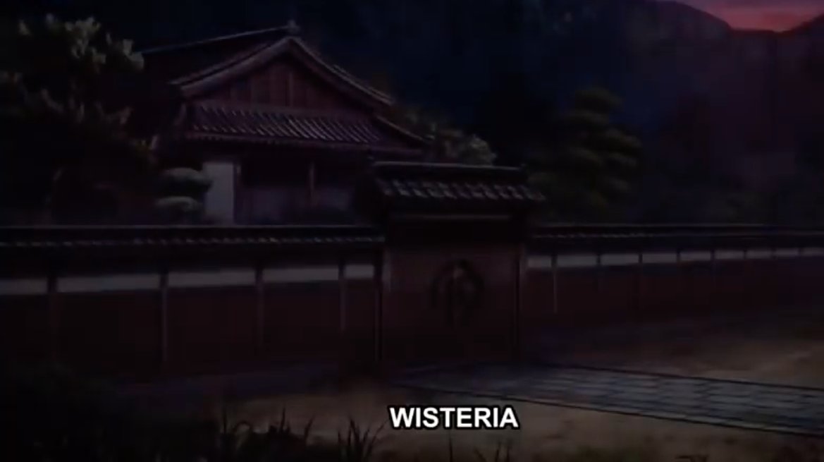 Demon Slayer: House with Wisteria Crest