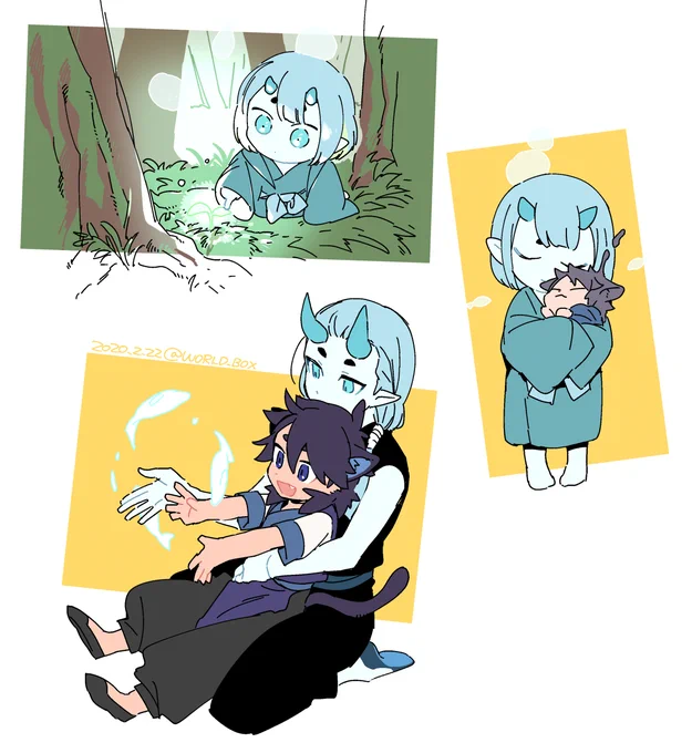虚淮と家族① 
