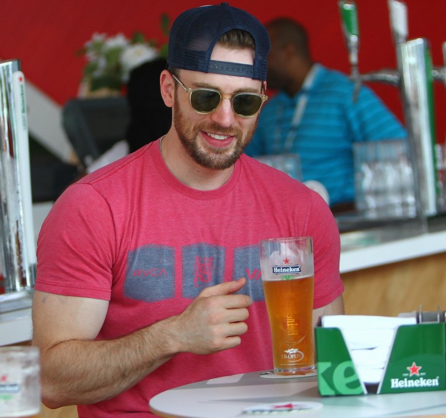 Chris Evans Drink Alcohol