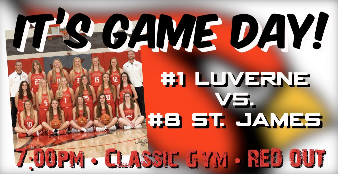 It’s playoff time! Let’s get the Classic Gym rockin’ tonight! #redout