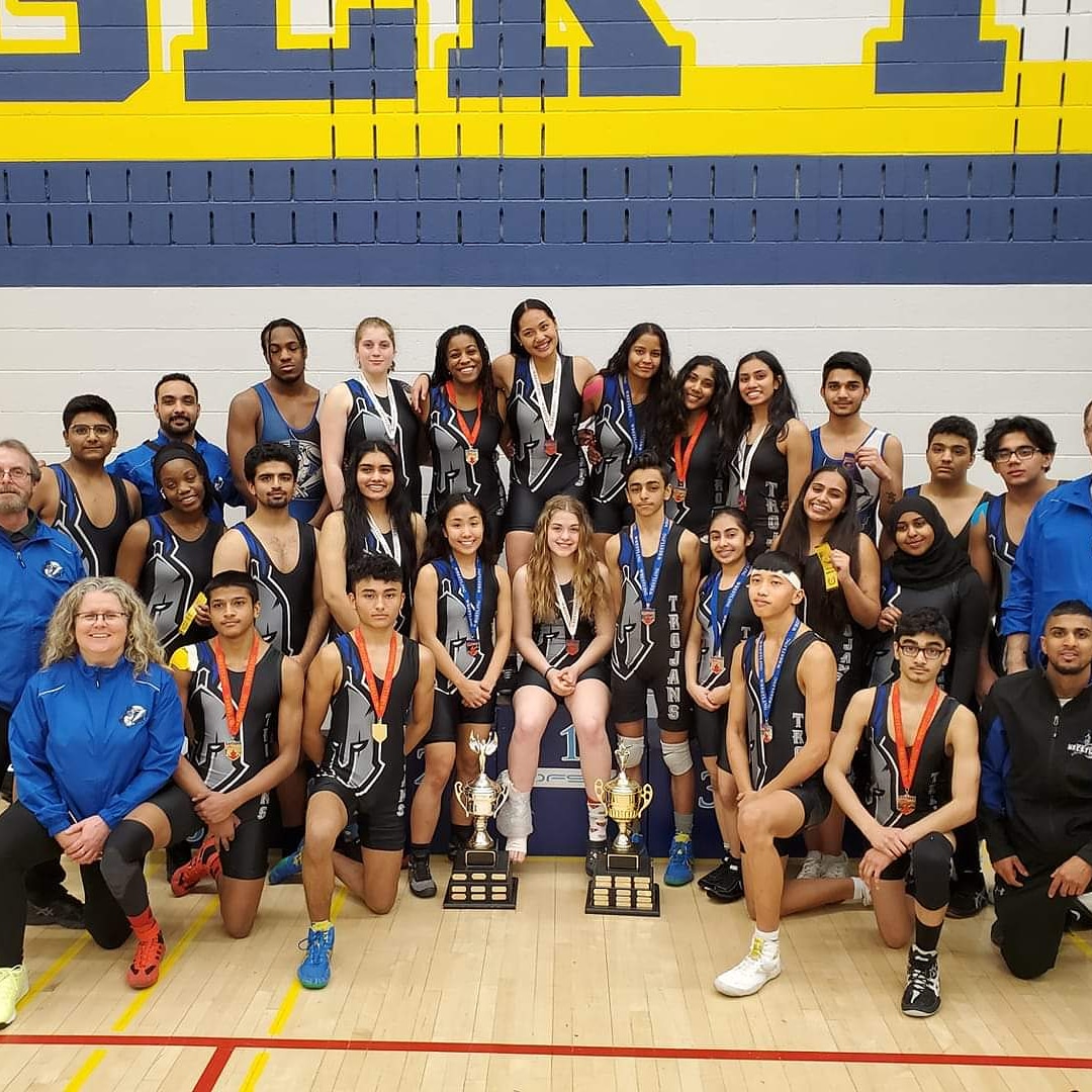 Congratulations to Turner Fenton Wrestlers for winning the GIRLS and TEAM TITLES at Open Ropssaa. So proud of you. Go get them at OFSAA. @PeelSchools @tfssphysed @tfssSAC