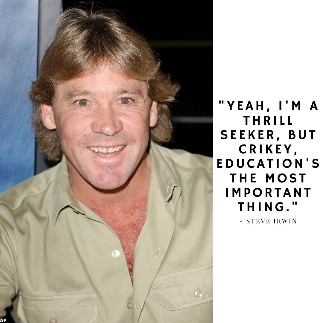 Happy Birthday, Steve Irwin! (1962-2006)
What is your favorite memory of the crocodile hunter? 