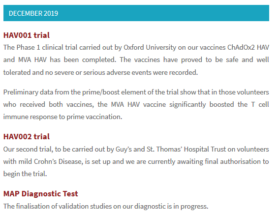 Crohns MAP Vaccine tweet media