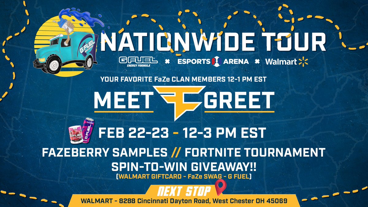 G Fuel On Twitter Today We Re Posted Up In Cincinnati With The Team Esportsarena Fazebloo Fazeorba For Another Leg In Nationwide Tour Are You Rolling Through Today Peep Our Lineup Below Cincinnati Fortnite Tournament Cincinnati Fortnite Tournament G Fuel On Twitter Today We Re Posted Up In Cincinnati With The Team Esportsarena Fazebloo Fazeorba For Another Leg In Nationwide Tour Are You Rolling Through Today Peep Our Lineup Below