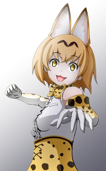 #猫の日 だから自分の描いた猫的な絵探してみたらこれしかなかった。 

ネコだヨ。 #FGO #けもフレ #艦これ 