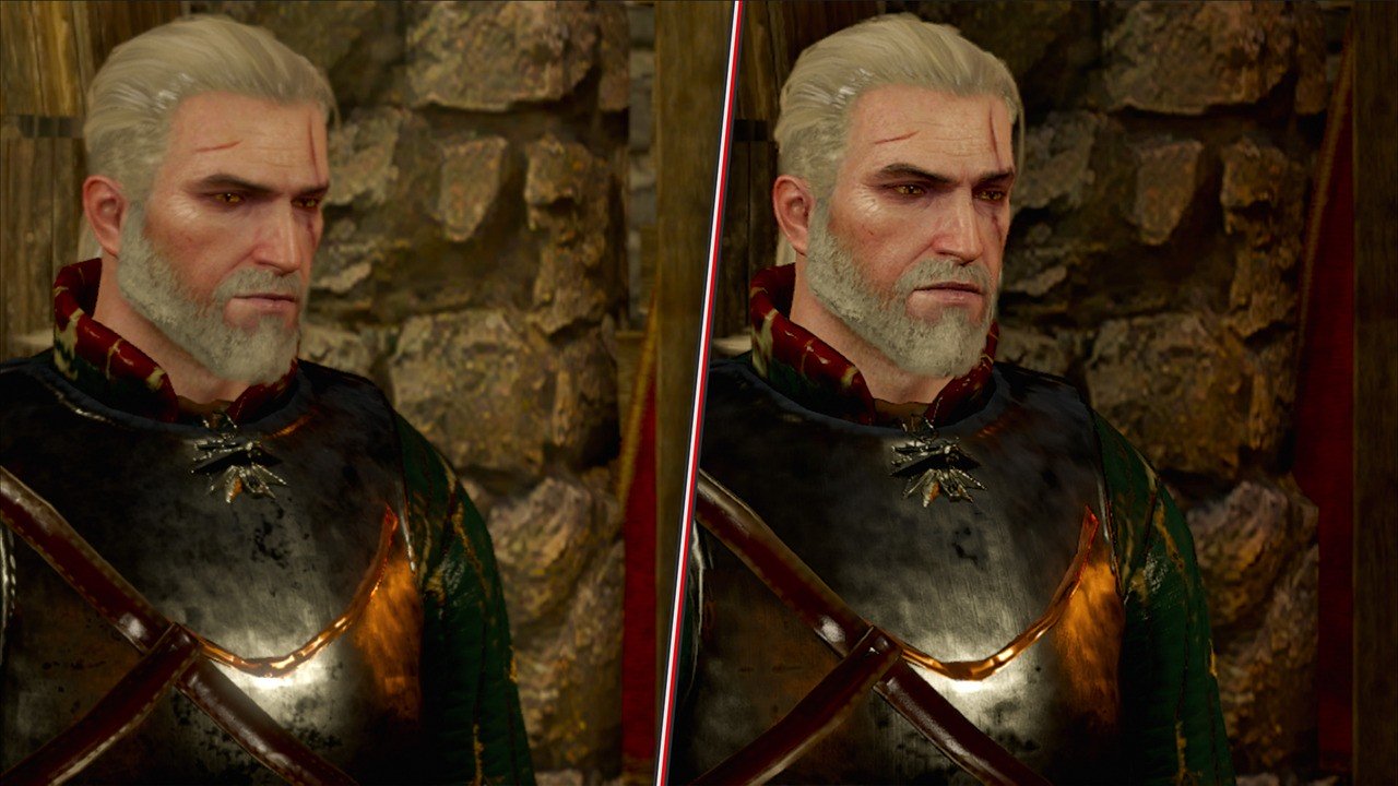 Side by Side - The Witcher vs. The Witcher 2 vs. The Witcher 3 