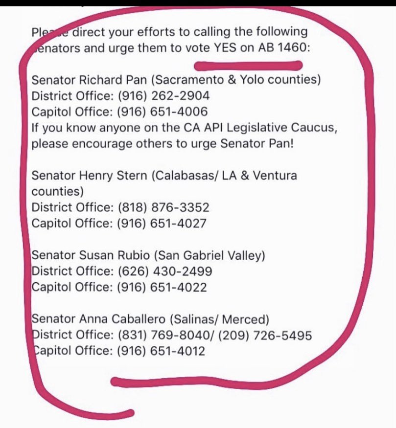 Check out this thread to learn more about the nationwide Ethnic Studies movement happening now & here a few pics of CSUN students advocating for #AB1460 & we also added the senators that we still need to call! #EthnicStudiesNow #WhenWeFightWeWin